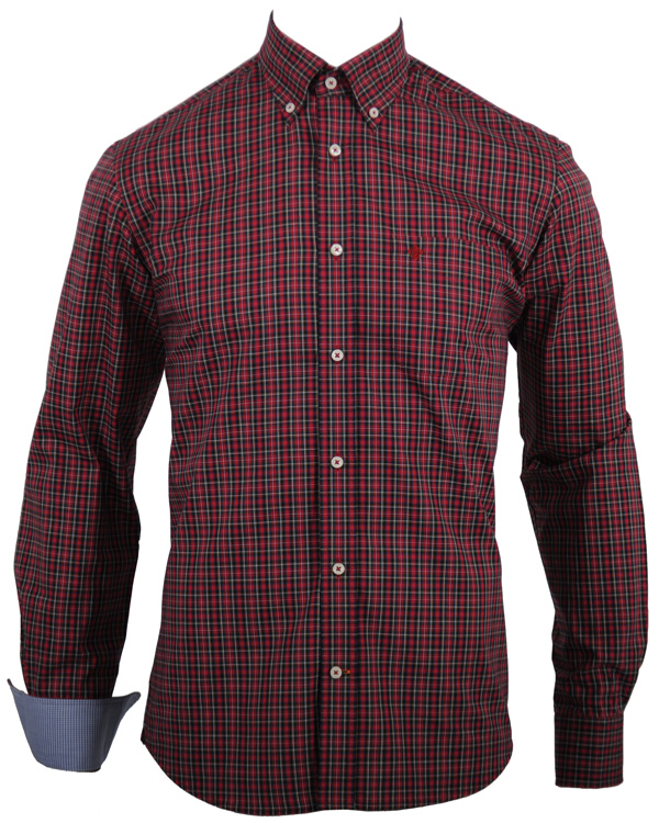 Heren | Overhemden | Morris | Douglas Shirt Red