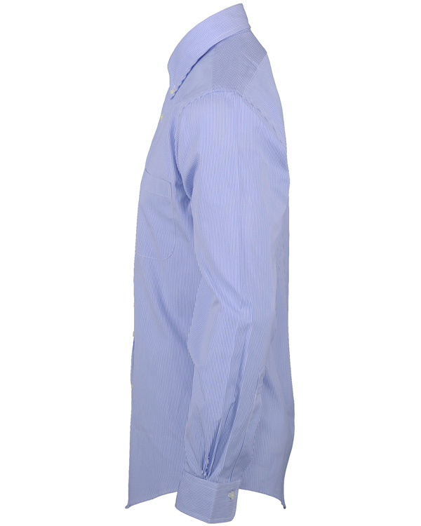 Heren | Overhemden | Brooks Brothers | Shirt Slim Fine Line Blue
