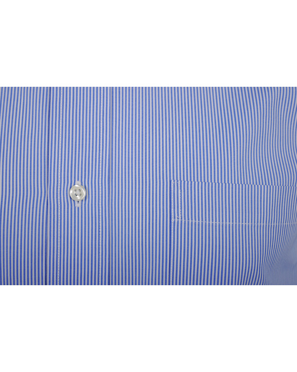 Heren | Overhemden | Brooks Brothers | Shirt Slim Fine Line Blue