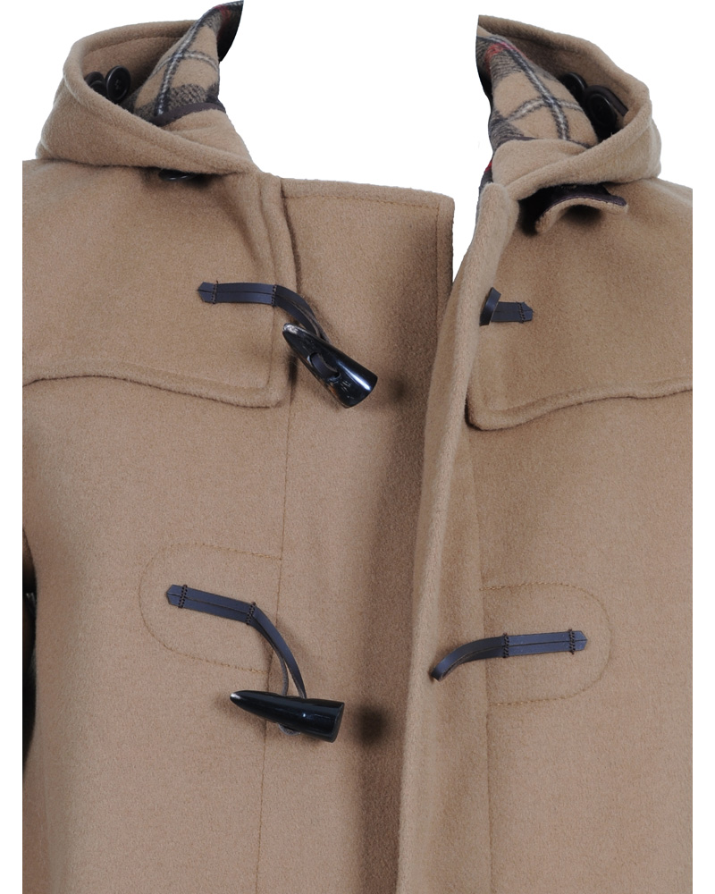 Heren | Jassen | Gloverall | Mens Mid Length Duffle Coat M3251C New Tan