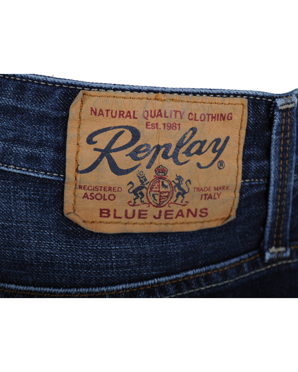 Heren | Broeken | Replay | Jennon M909R Jeans Blue