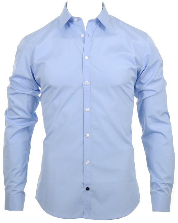 Heren | Overhemden | Tiger of Sweden | Groomsman Shirt Blue