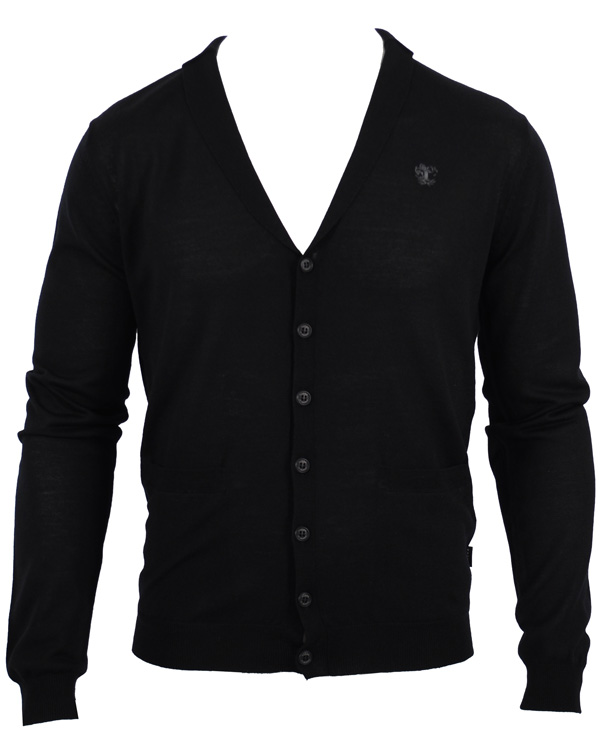 Heren | Truien | Tiger of Sweden | Bedford Cardigan Black