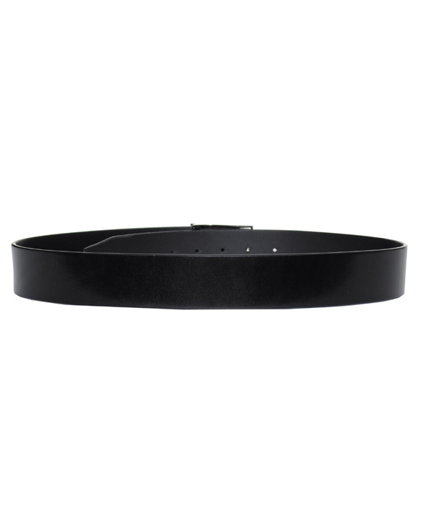 Heren | Tiger of Sweden Leather Logo Belt Black | Tiger of Sweden | Leather Logo Belt Black