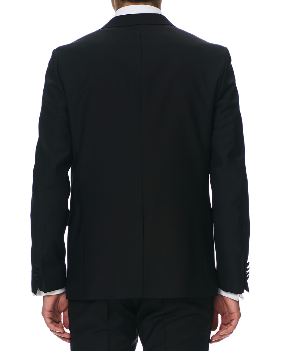 Heren | Blazers | Oscar Jacobson | Frampton Tuxedo Jacket Black