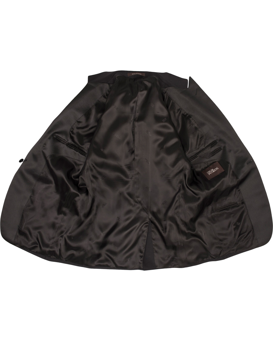 Heren | Blazers | Oscar Jacobson | Frampton Tuxedo Jacket Black