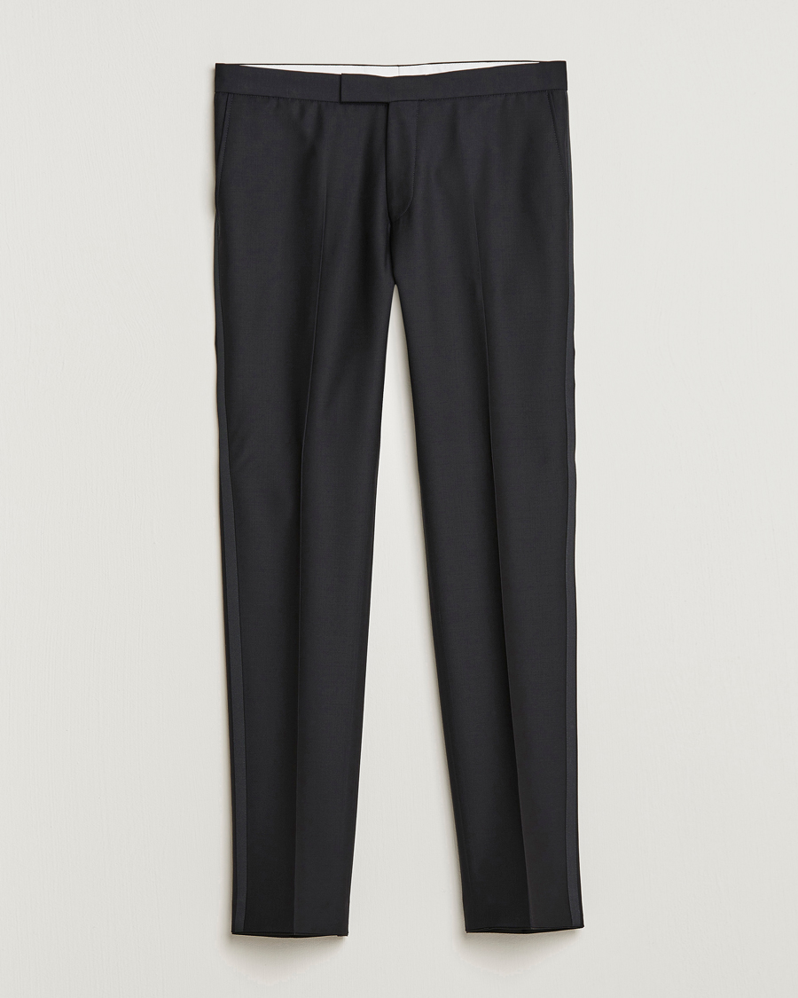 Heren | Broeken | Oscar Jacobson | Devon Tuxedo Trousers Black