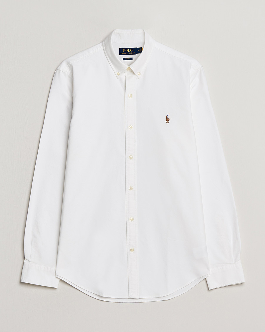 Heren | Overhemden | Polo Ralph Lauren | Slim Fit Shirt Oxford White