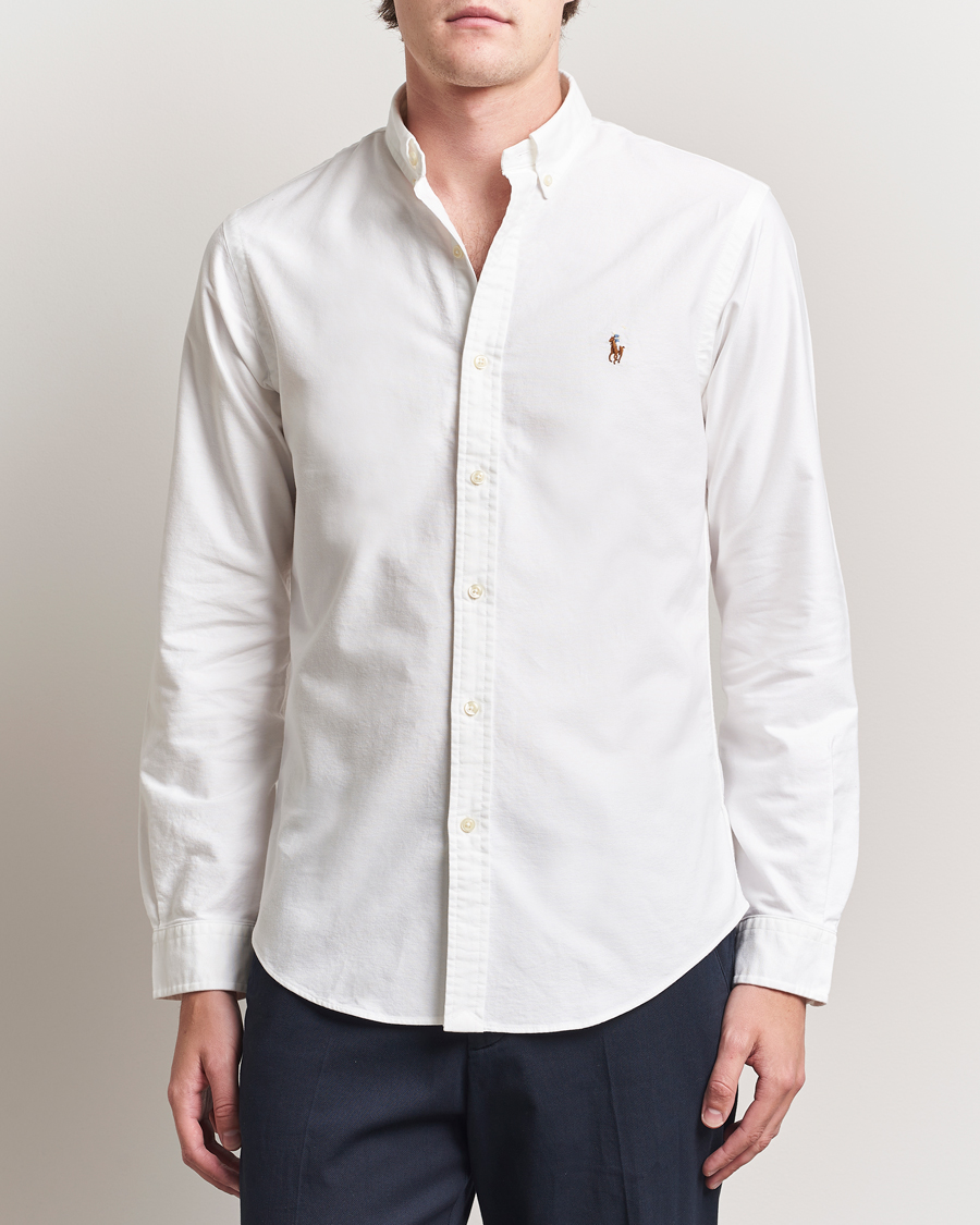Heren | Overhemden | Polo Ralph Lauren | Slim Fit Shirt Oxford White