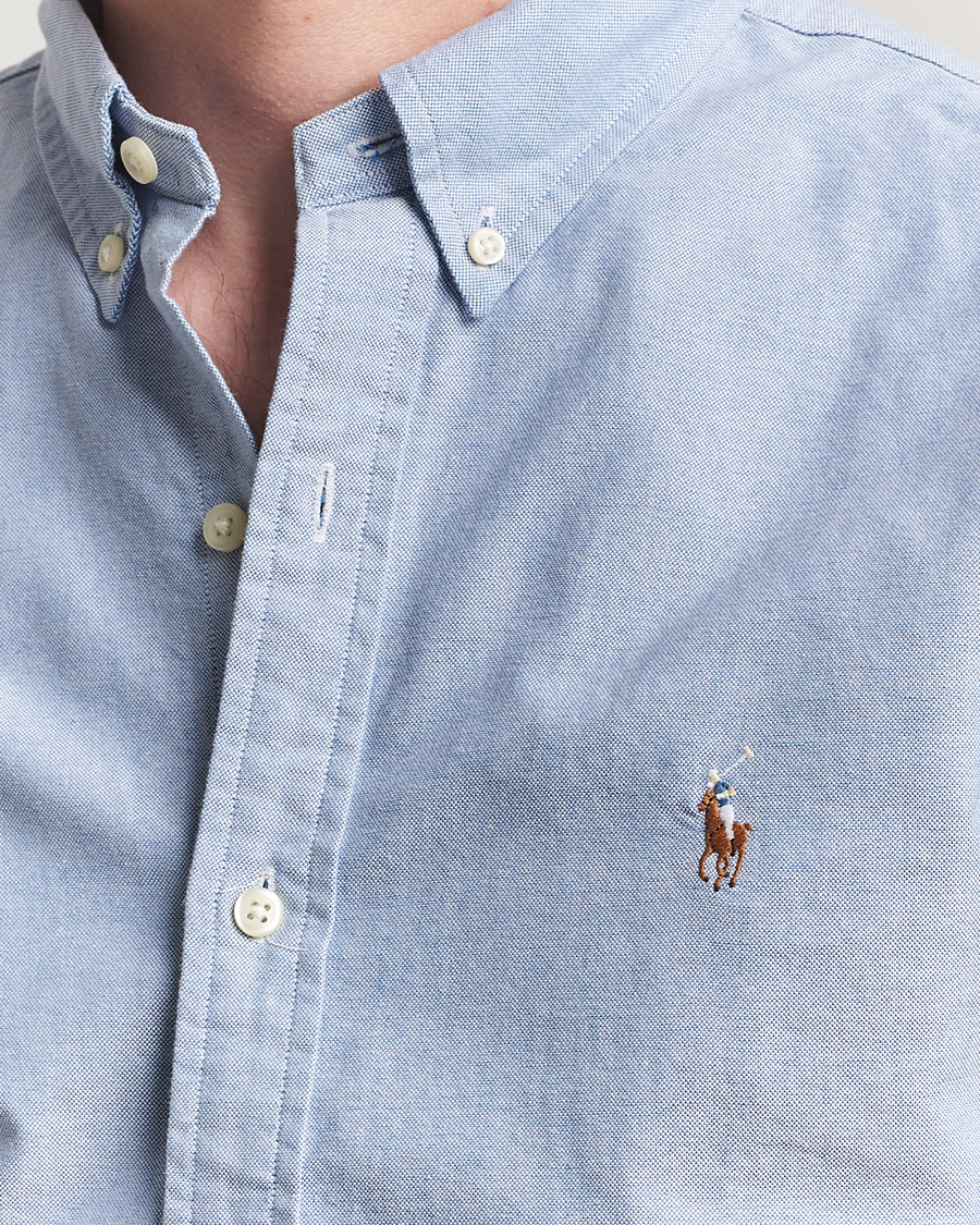 Heren | Overhemden | Polo Ralph Lauren | Slim Fit Shirt Oxford Blue
