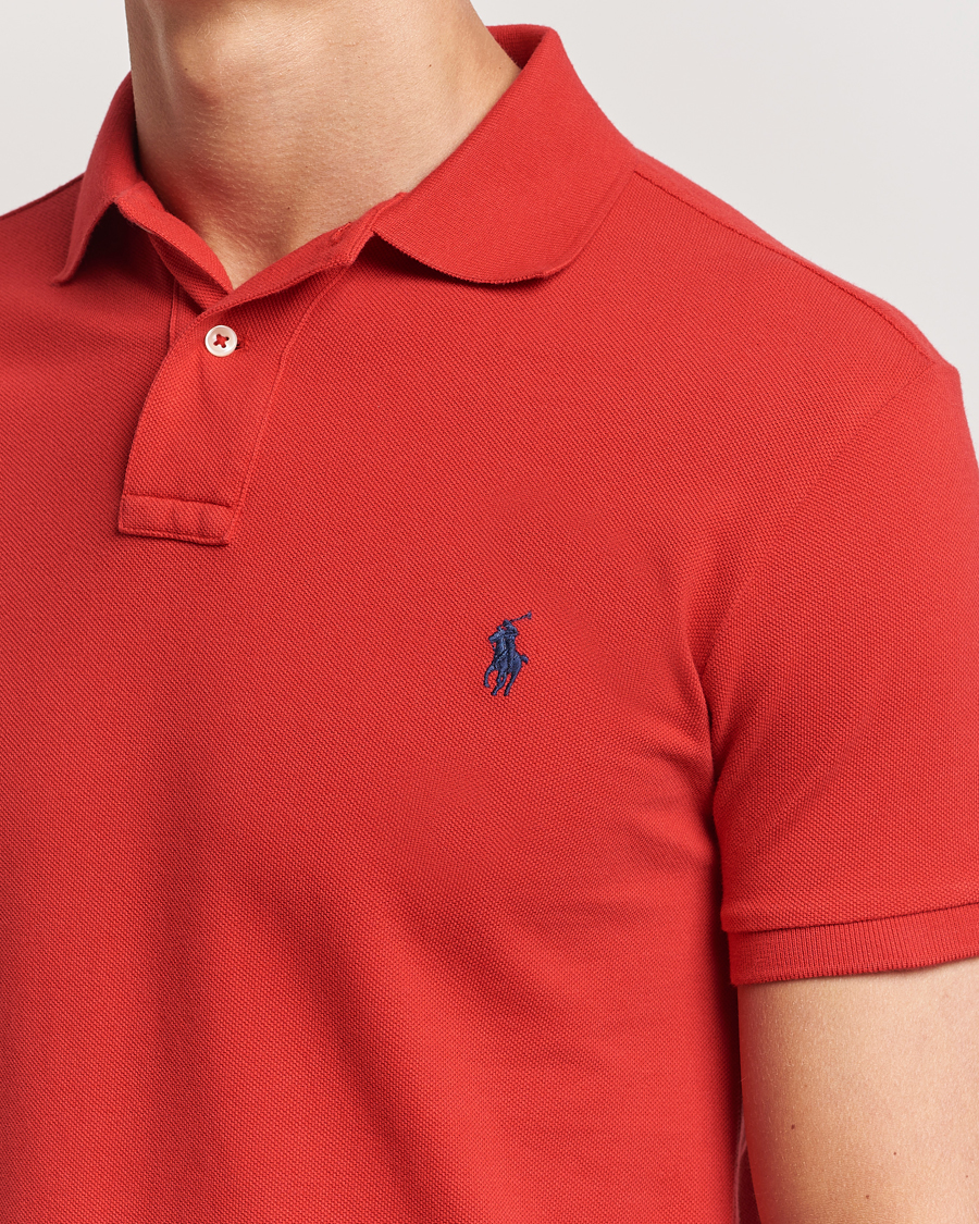 Heren | Polo's | Polo Ralph Lauren | Slim Fit Polo Red