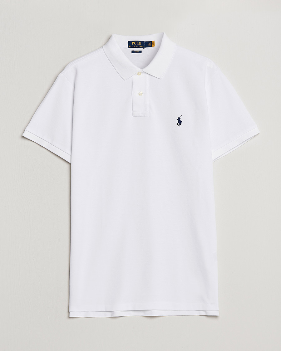 Heren | Polo's | Polo Ralph Lauren | Slim Fit Polo White