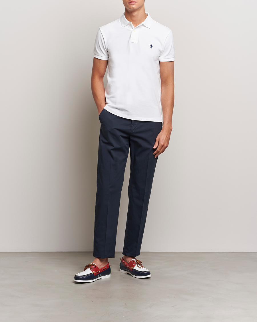 Heren | Polo's | Polo Ralph Lauren | Slim Fit Polo White