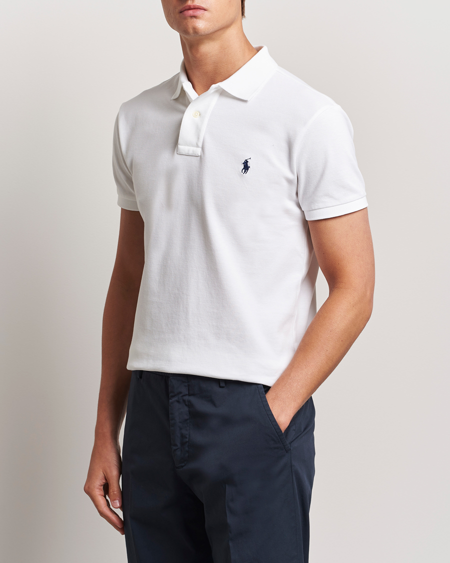 Heren | Polo's | Polo Ralph Lauren | Slim Fit Polo White