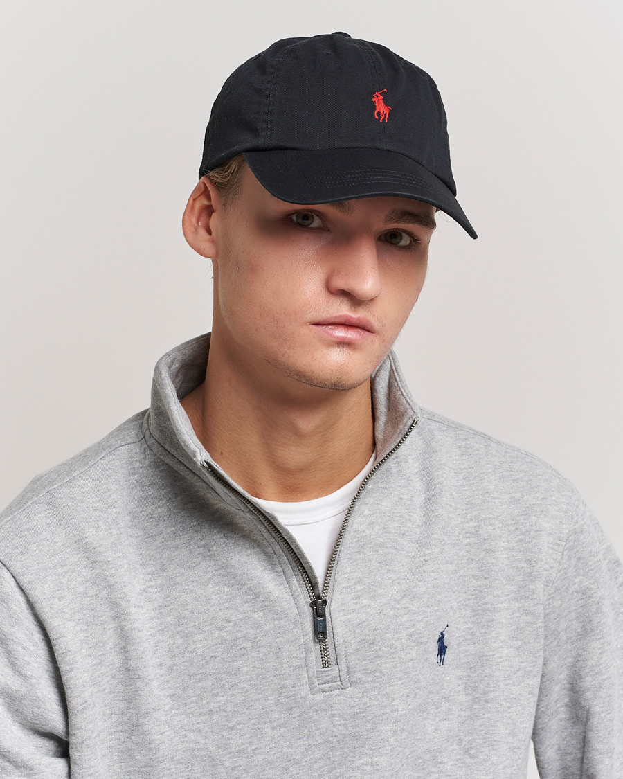 Heren | Polo Ralph Lauren Classic Sports Cap  Black | Polo Ralph Lauren | Classic Sports Cap  Black
