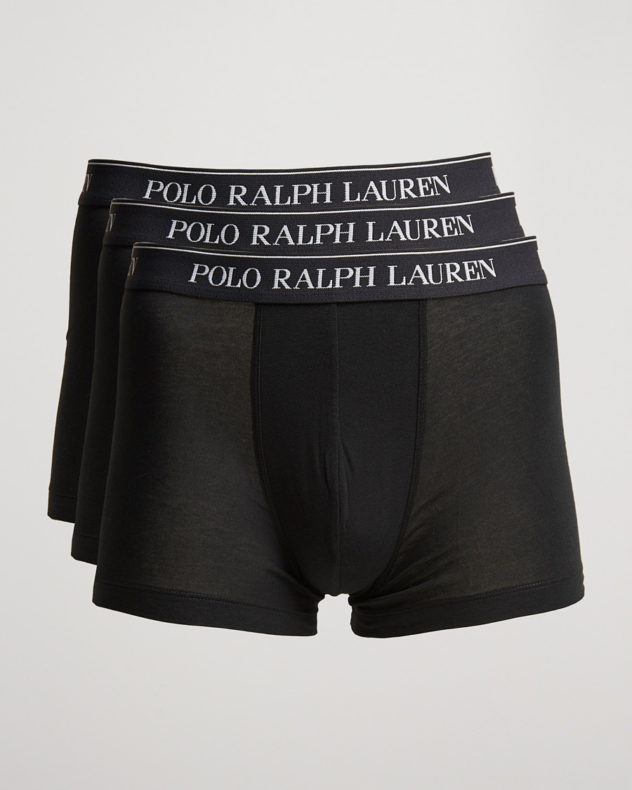 Heren | add to cart | Polo Ralph Lauren | 3-Pack Trunk Black