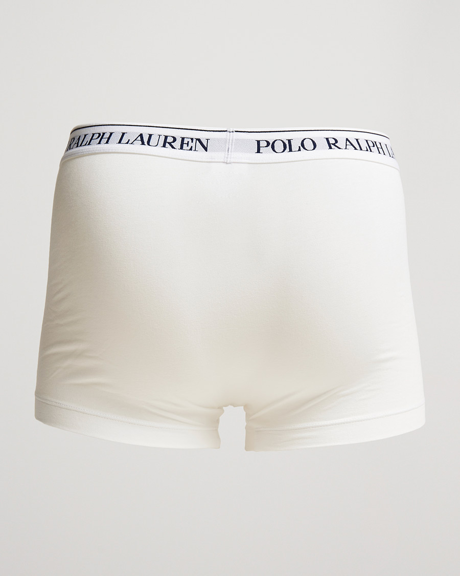 Heren | Boxershorts | Polo Ralph Lauren | 3-Pack Trunk White