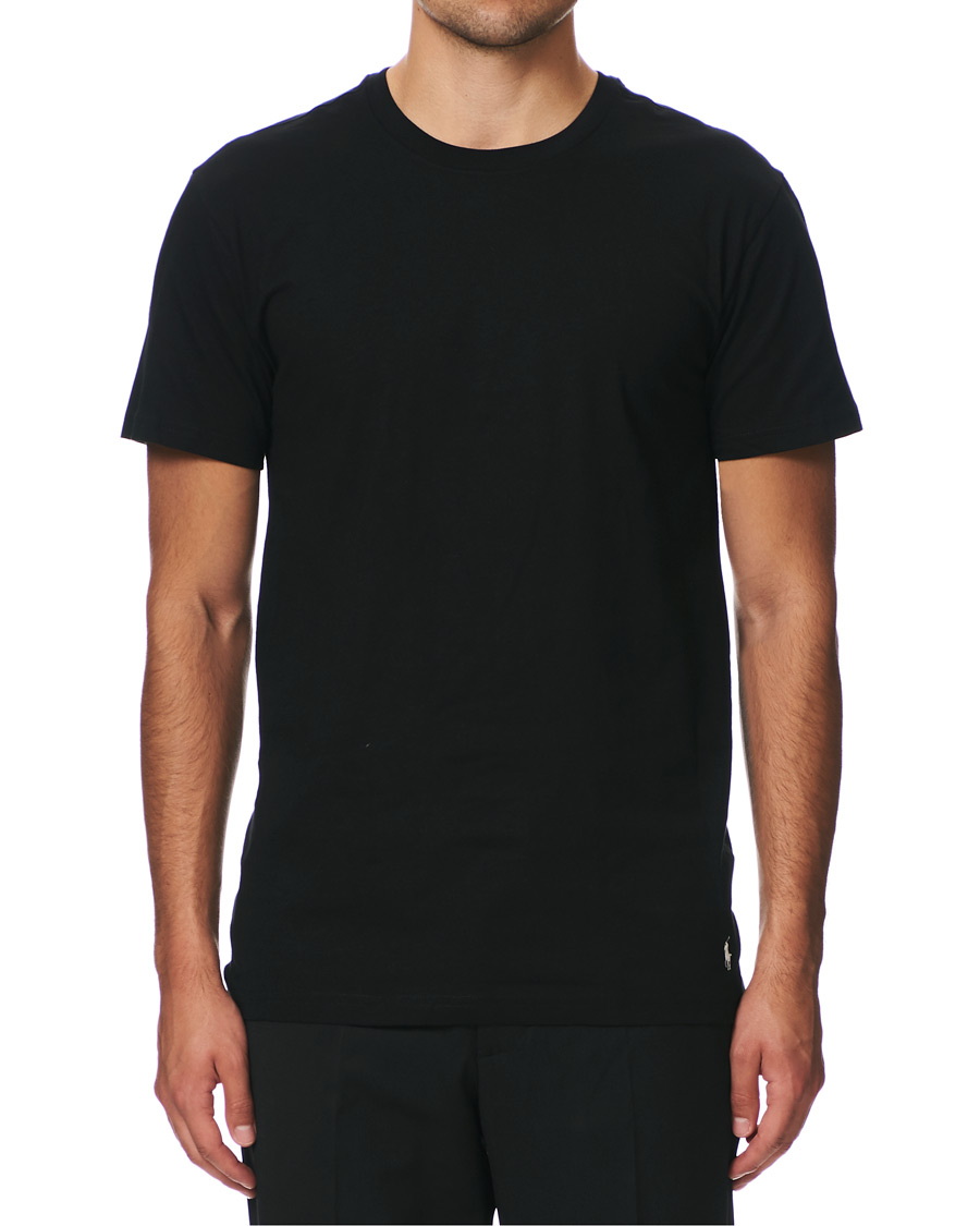 Heren | T-shirts | Polo Ralph Lauren | 2-Pack T-Shirt Crew Neck Black
