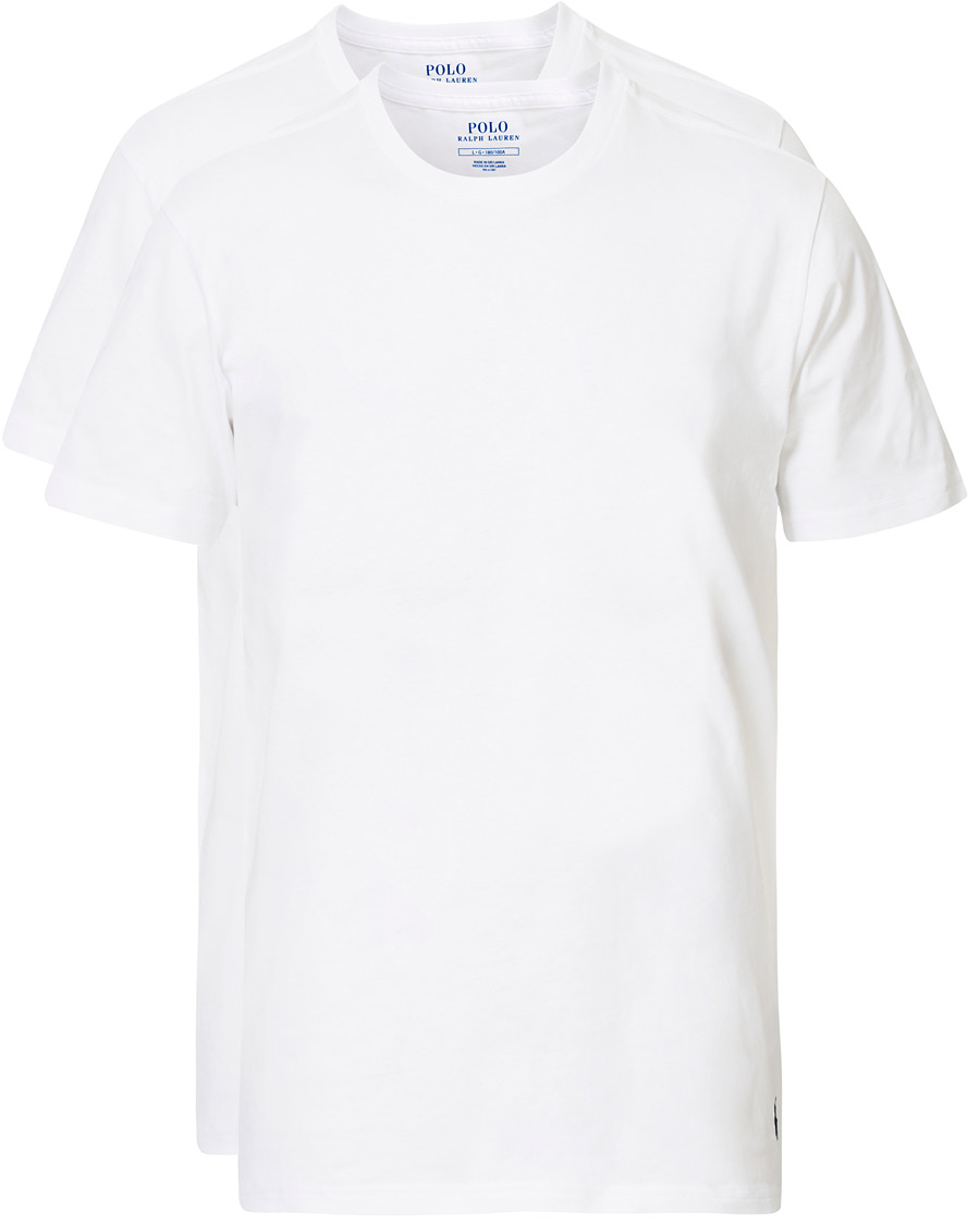 Heren | T-shirts | Polo Ralph Lauren | 2-Pack T-Shirt Crew Neck White