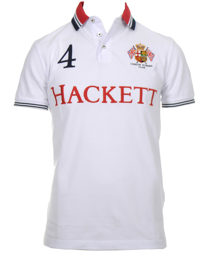 Heren | Polo's | Hackett | London Rowing Club Polo Piké White