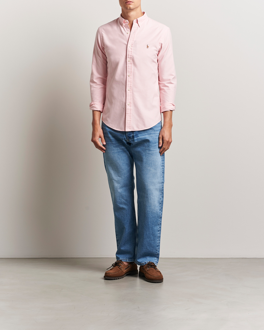 Heren | Overhemden | Polo Ralph Lauren | Slim Fit Shirt Oxford Pink
