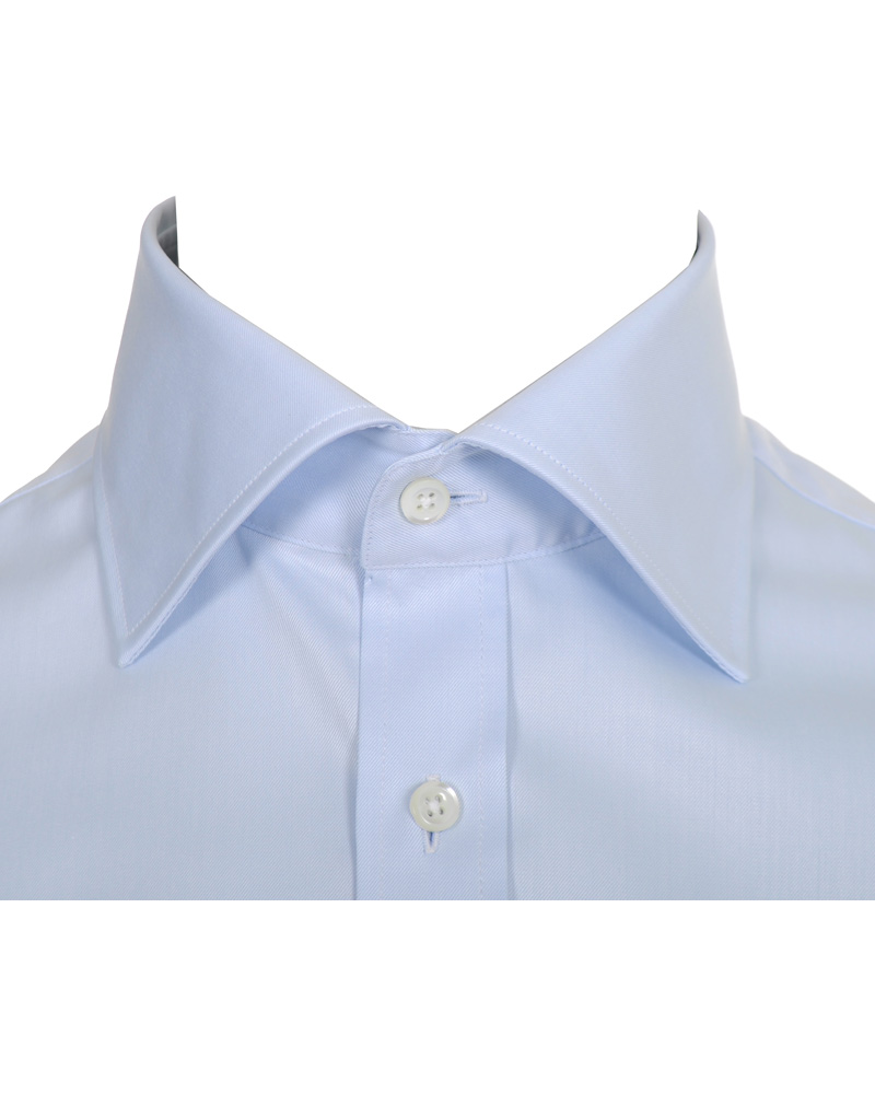 Heren | Overhemden | Stenströms | Slimline Shirt Light Blue