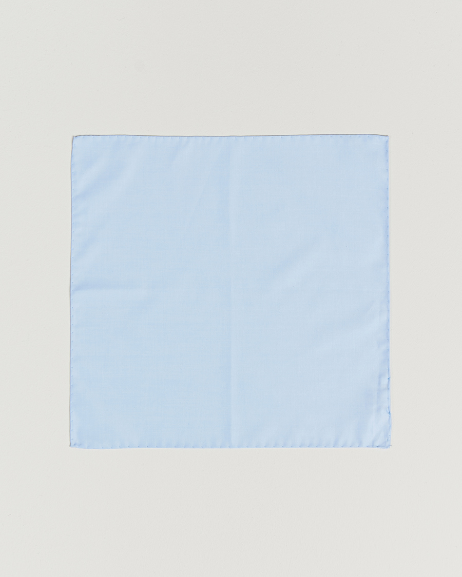 Heren | Pochets | Stenströms | Handkerchief Cotton Blue