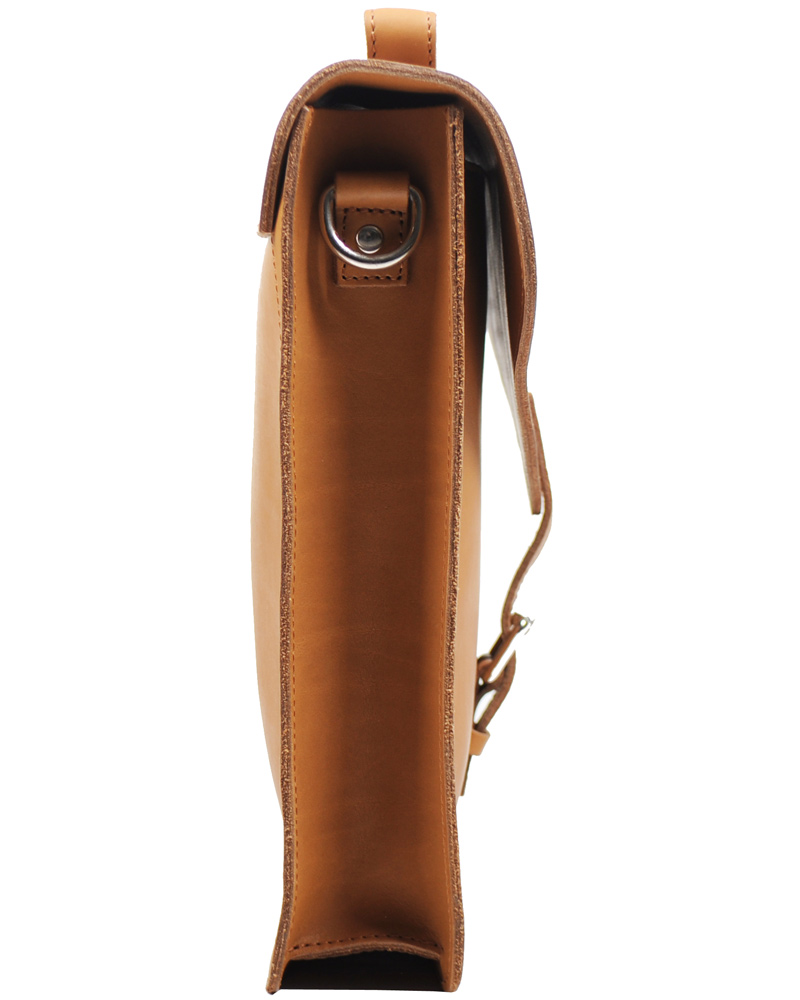 Heren | Sandqvist Lennart Breifcase Leather Tan Brown | Sandqvist | Lennart Breifcase Leather Tan Brown