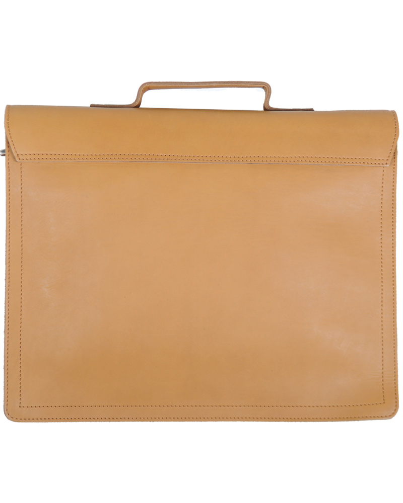 Heren | Sandqvist Lennart Breifcase Leather Tan Brown | Sandqvist | Lennart Breifcase Leather Tan Brown