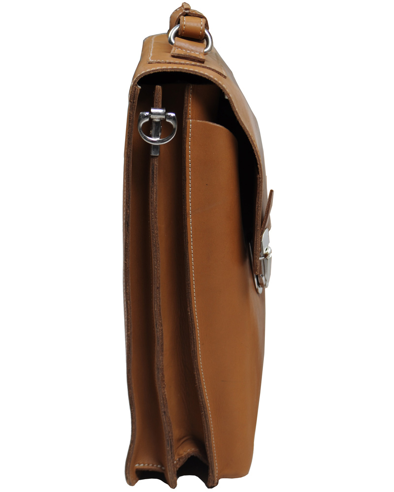 Heren | Sandqvist Otto Breifcase Leather Tan Brown | Sandqvist | Otto Breifcase Leather Tan Brown