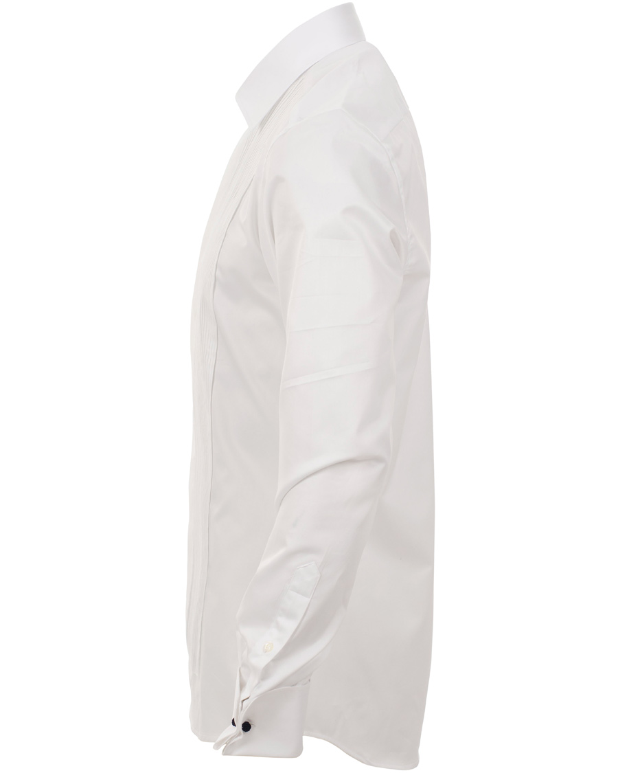 Heren | Overhemden | Stenströms | Slimline Tuxedo Shirt White 43 - XL