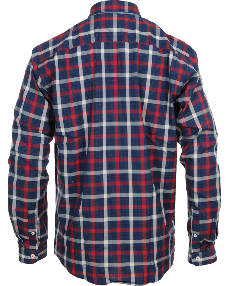 Heren | Overhemden | Tommy Hilfiger | Saint Check Shirt Vintage Fit Blue