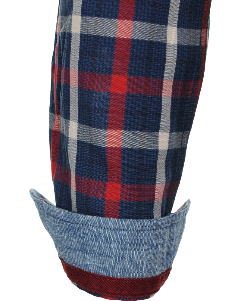 Heren | Overhemden | Tommy Hilfiger | Saint Check Shirt Vintage Fit Blue