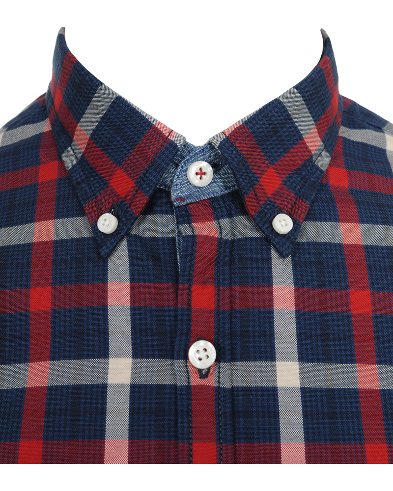 Heren | Overhemden | Tommy Hilfiger | Saint Check Shirt Vintage Fit Blue