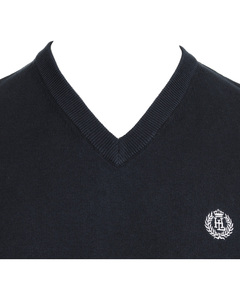 Heren | Truien | Henri-Lloyd | Henri Lloyd Moray V-Neck Pullover Navy