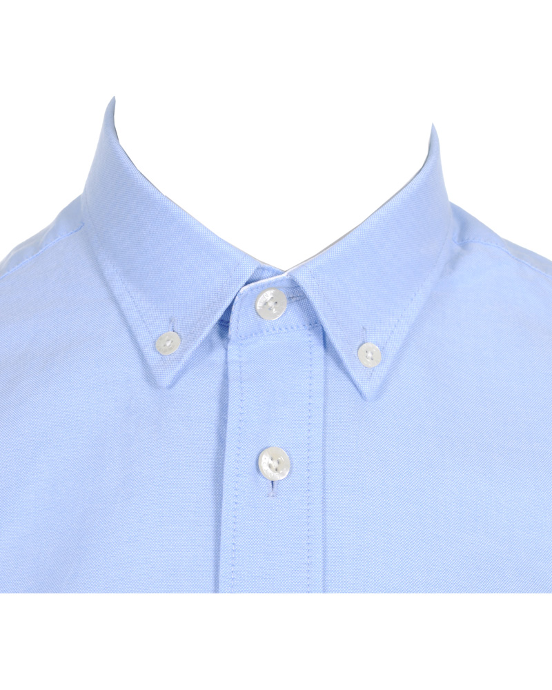 Heren | Overhemden | Henri-Lloyd | Henri Lloyd Oxford Fitted Shirt Ice Blue