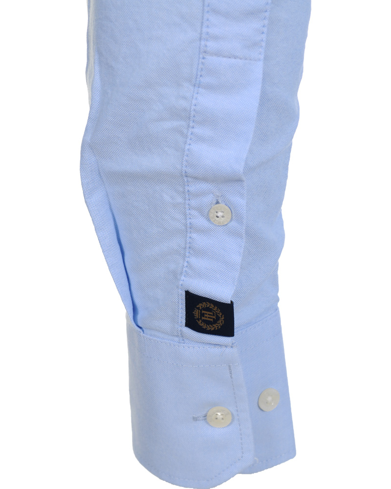 Heren | Overhemden | Henri-Lloyd | Henri Lloyd Oxford Fitted Shirt Ice Blue