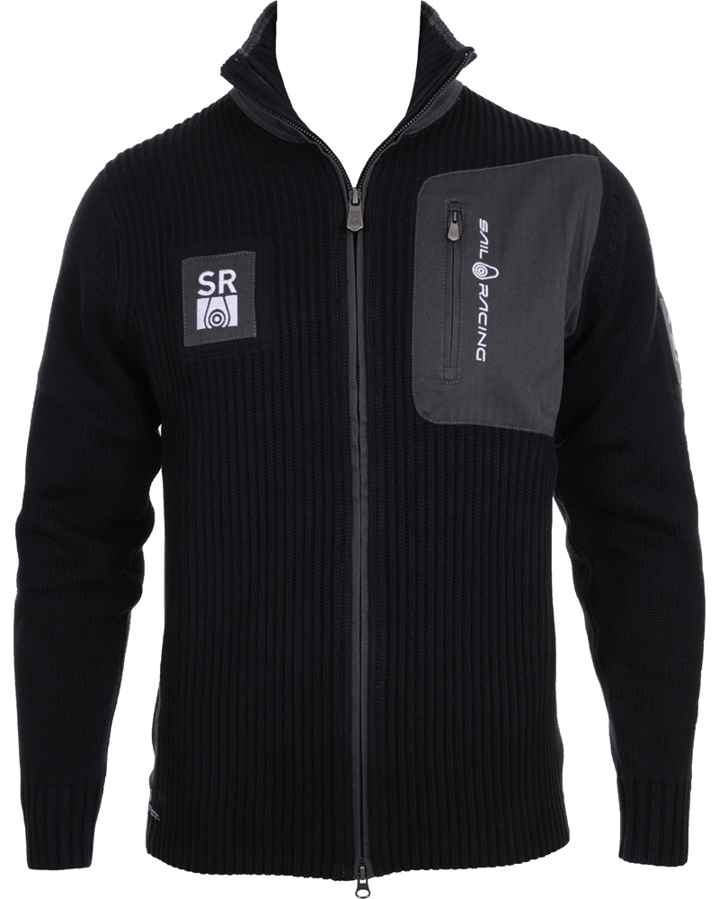 Heren | Truien | Sail Racing | Knitted Zip Cardigan Carbon