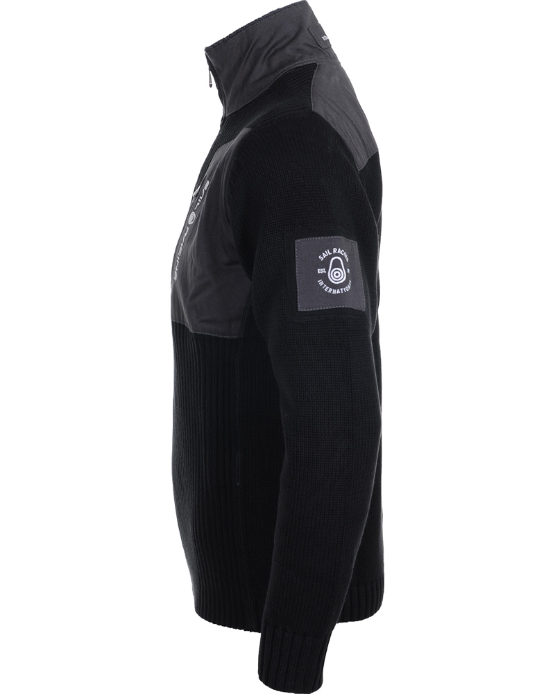 Heren | Truien | Sail Racing | Knitted Zip Cardigan Carbon