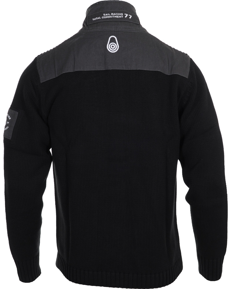 Heren | Truien | Sail Racing | Knitted Zip Cardigan Carbon