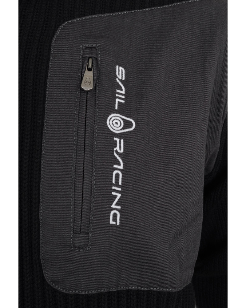 Heren | Truien | Sail Racing | Knitted Zip Cardigan Carbon