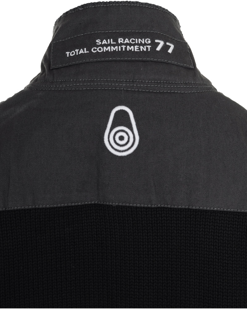 Heren | Truien | Sail Racing | Knitted Zip Cardigan Carbon