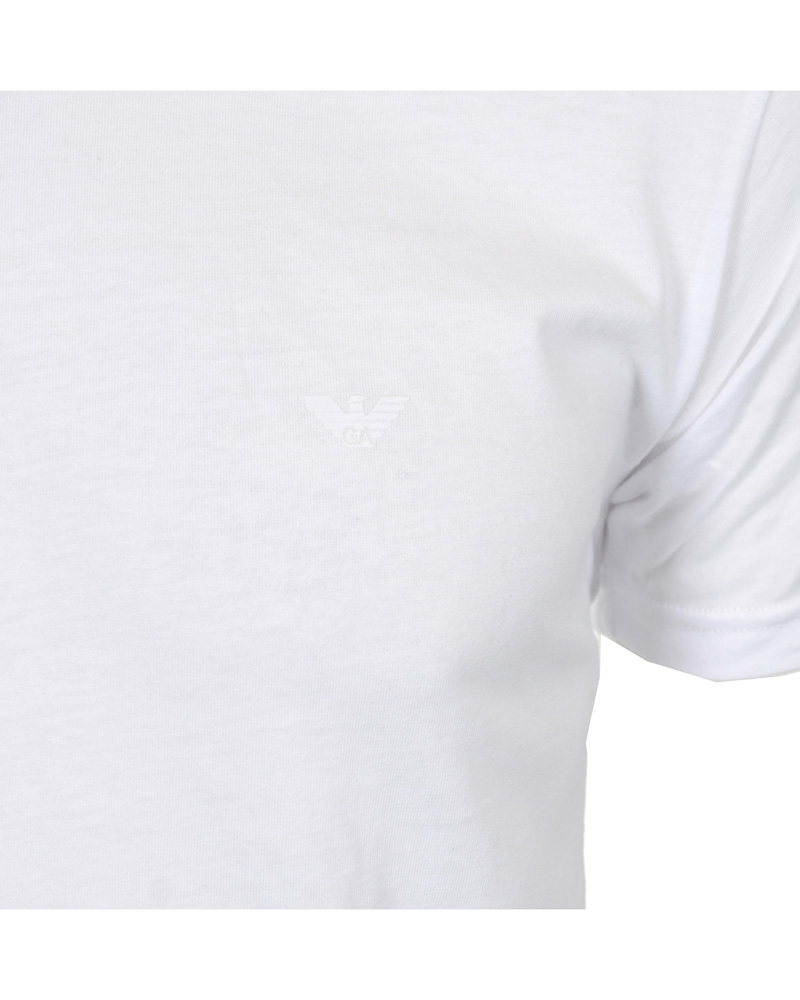 Heren | T-shirts | Emporio Armani | 3-Pack Regular Fit V-Neck T-Shirt White