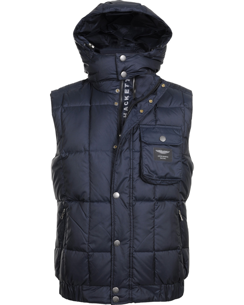 Heren | Jassen | Hackett | Aston Martin Racing Gilet Midnight