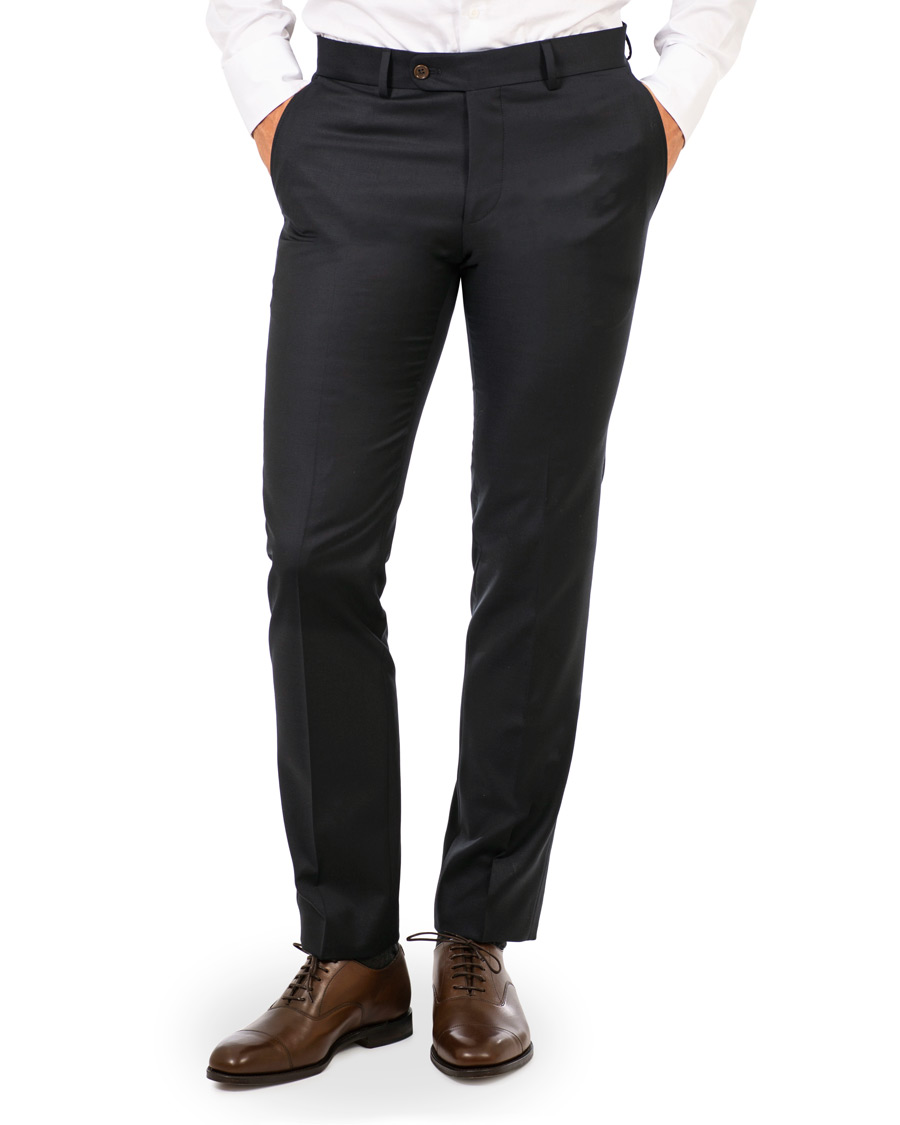 Heren | Pakken | Morris | Paul Suit Solid Navy