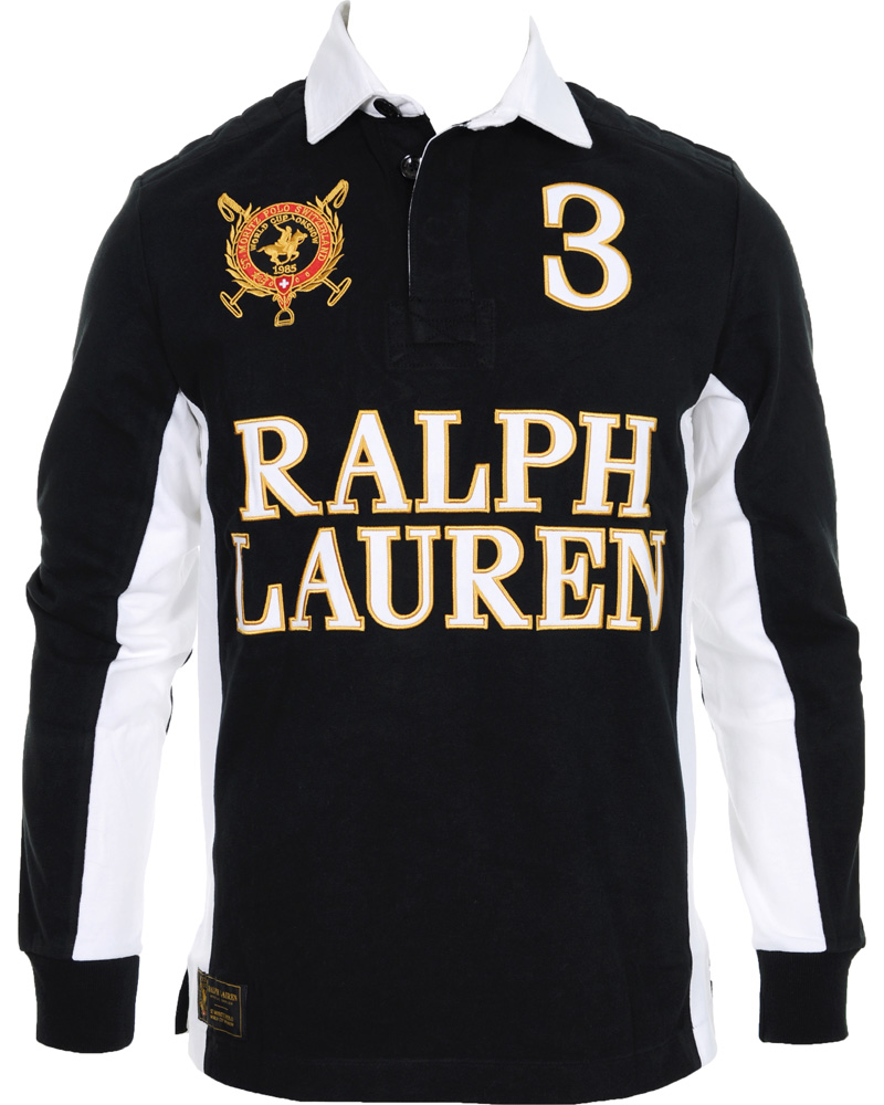 Heren | Truien | Polo Ralph Lauren | Custom Fit Rugby Black