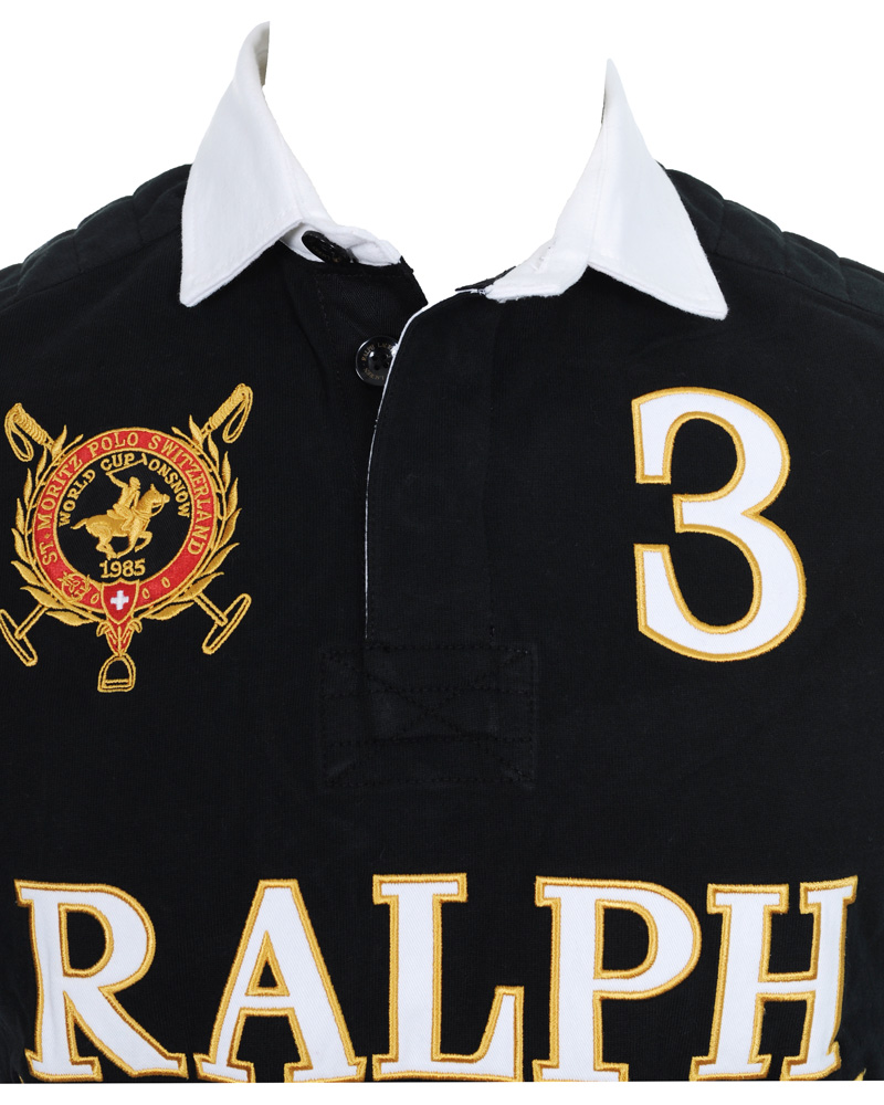 Heren | Truien | Polo Ralph Lauren | Custom Fit Rugby Black