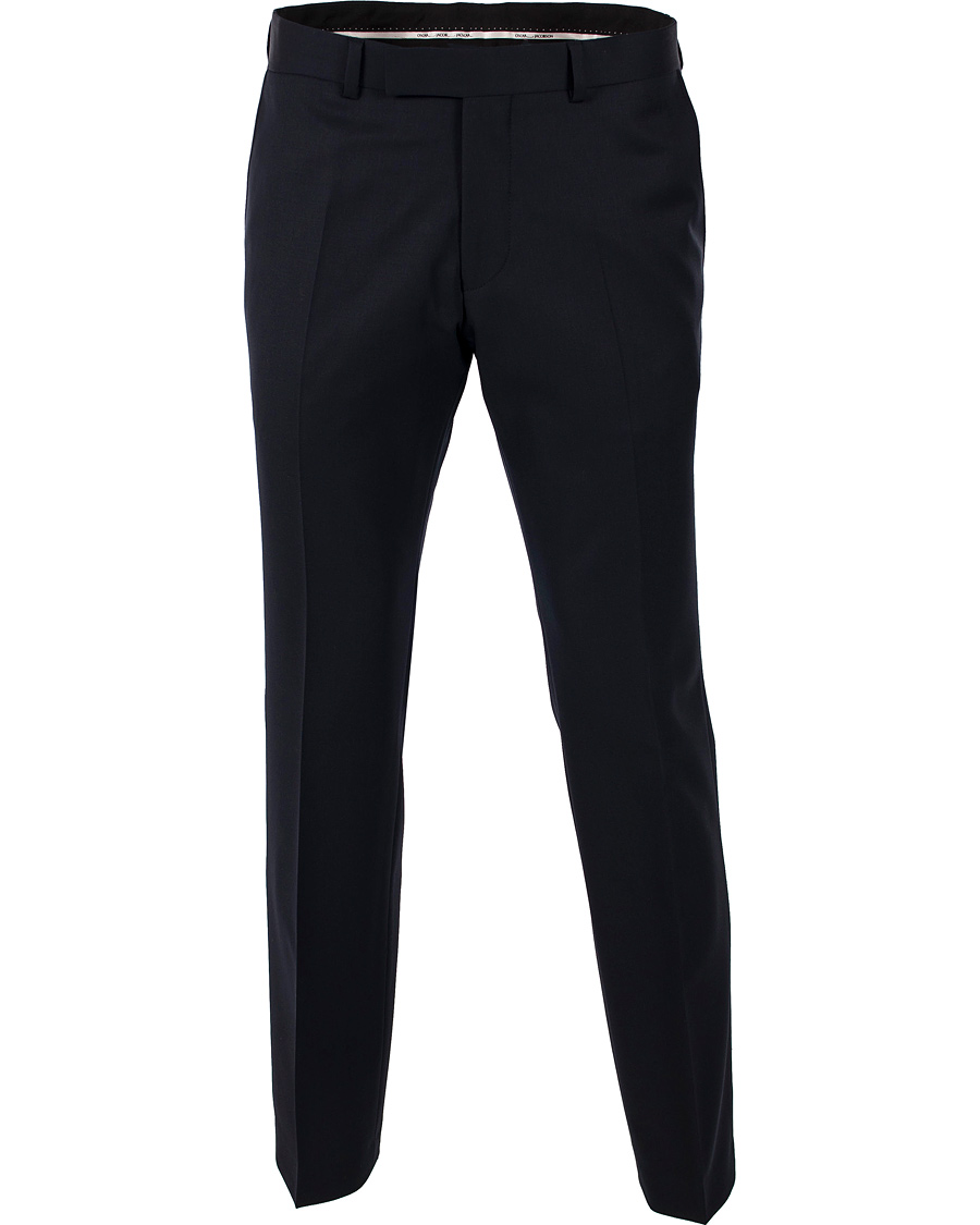 Heren | Broeken | Oscar Jacobson | Dave Kostymbyxa 100% Wool Navy 44