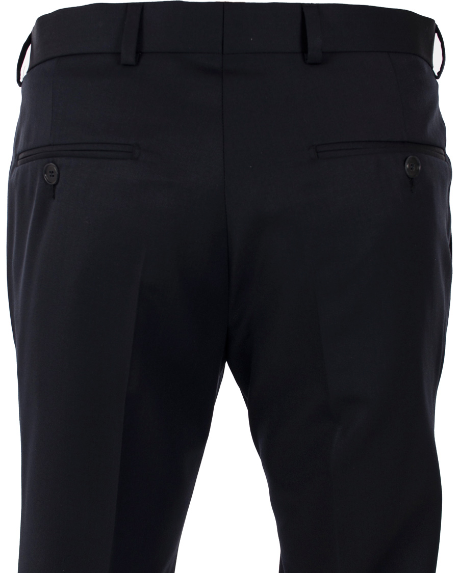 Heren | Broeken | Oscar Jacobson | Dave Kostymbyxa 100% Wool Navy 44