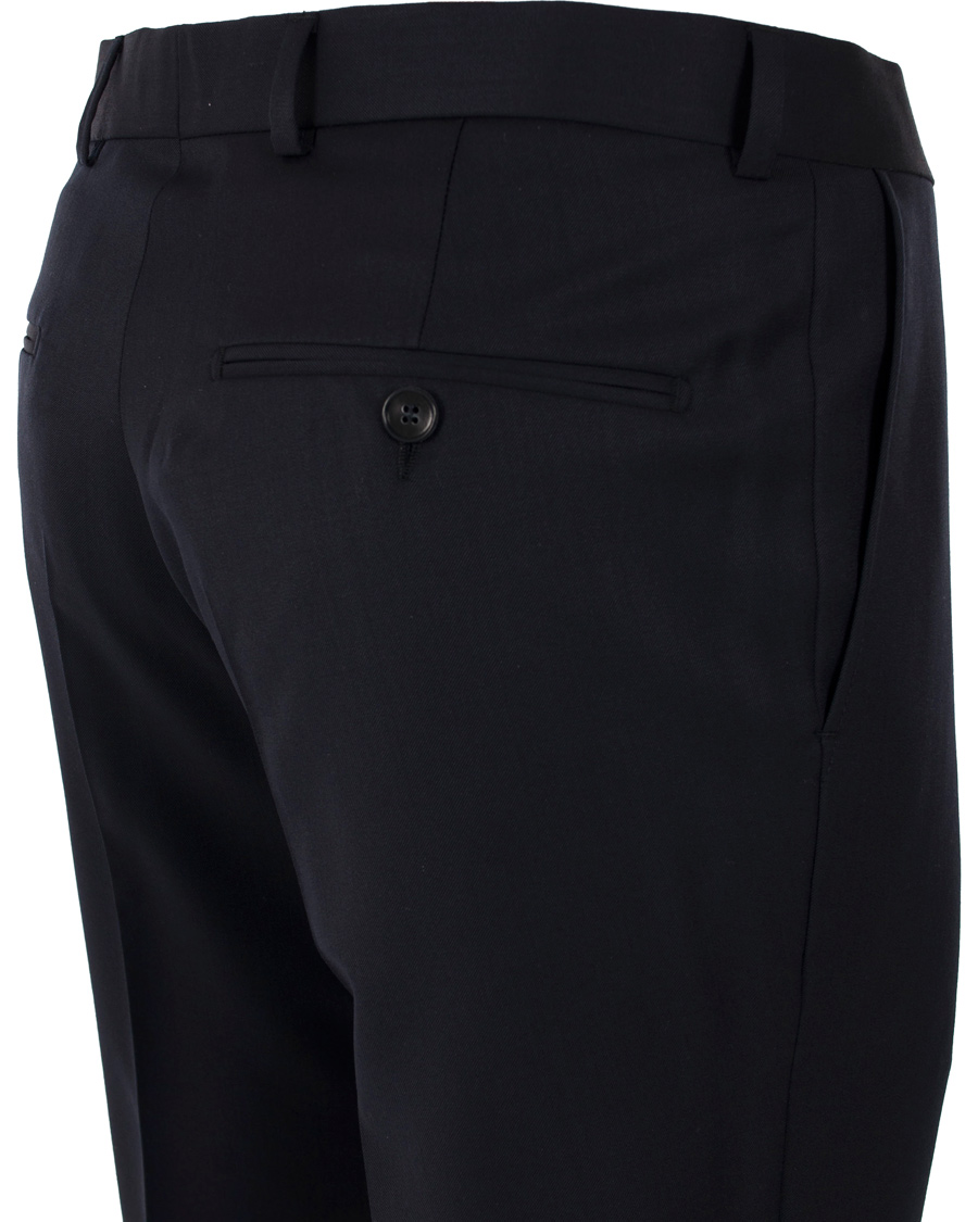 Heren | Broeken | Oscar Jacobson | Dave Kostymbyxa 100% Wool Navy 44